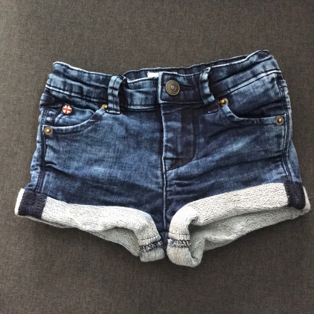 Baby Hudson jean shorts size 18 months